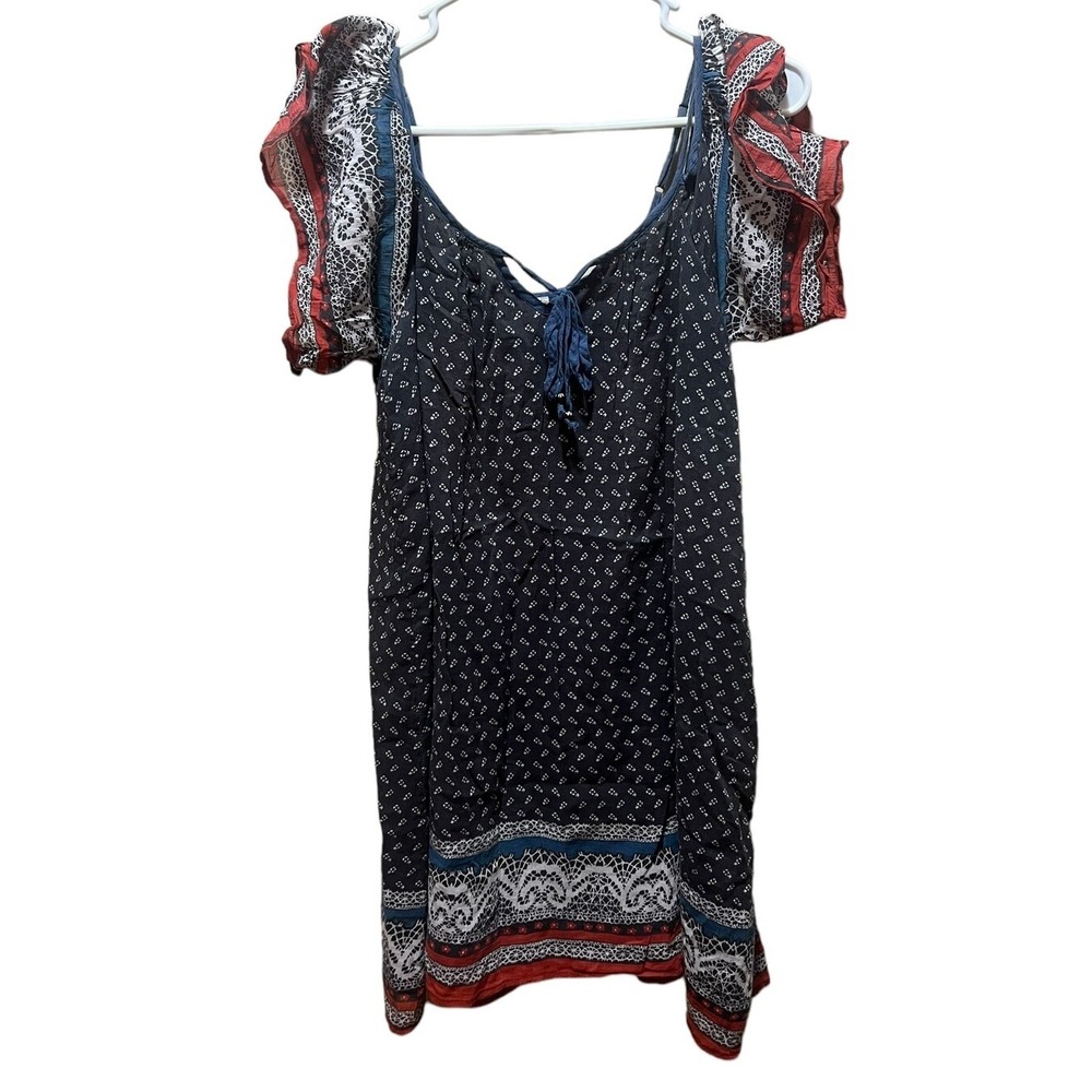 FREE PEOPLE Cold‎ Shoulder Mini Dress size Extra Small